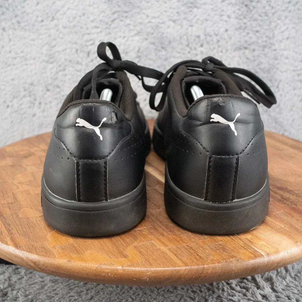 Puma Smash V2 L Perf 36521301 Mens 13 Black Lifestyle Sneakers Shoes *READ*